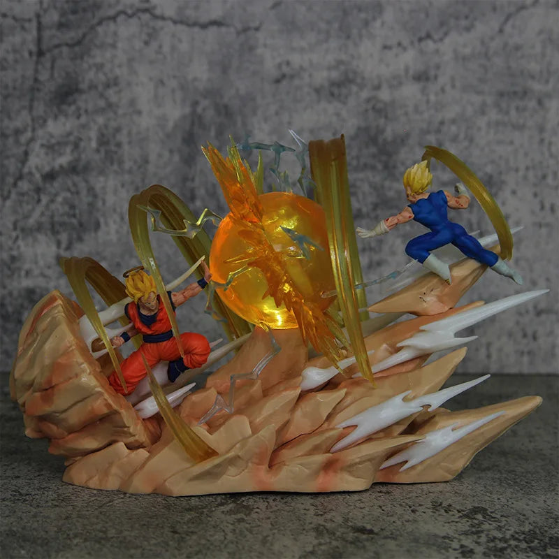 Action Figure Goku vs Vegeta 18cm - Dragon Ball