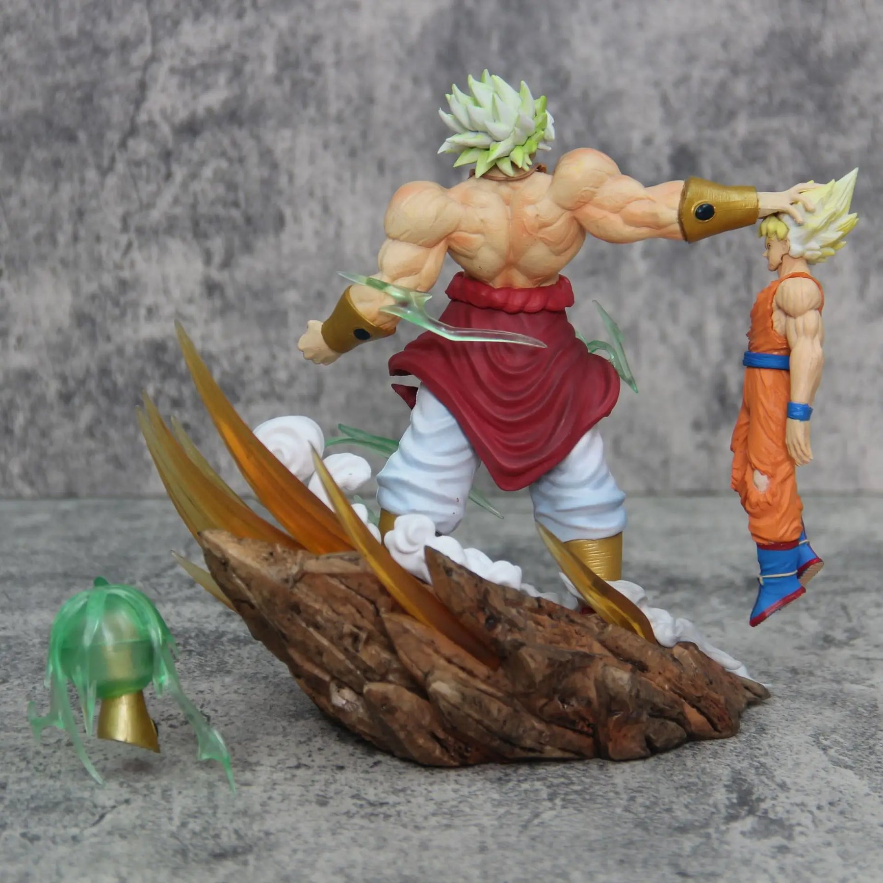 Action Figure Broly 20cm vs goku - Dragon Ball