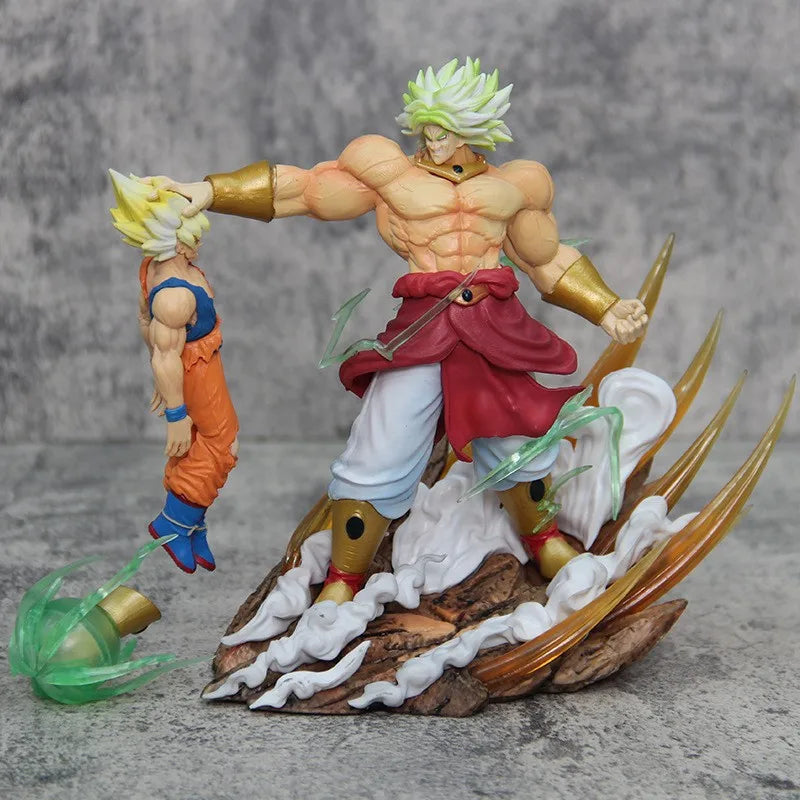 Action Figure Broly 20cm vs goku - Dragon Ball