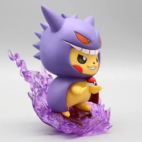Action Figure Pikachu Cos Gengar 12cm - Pokémon