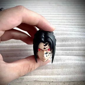 Action Figure Sasuke Uchiha 18cm – Edição Selo Amaldiçoado | Naruto Shippuden