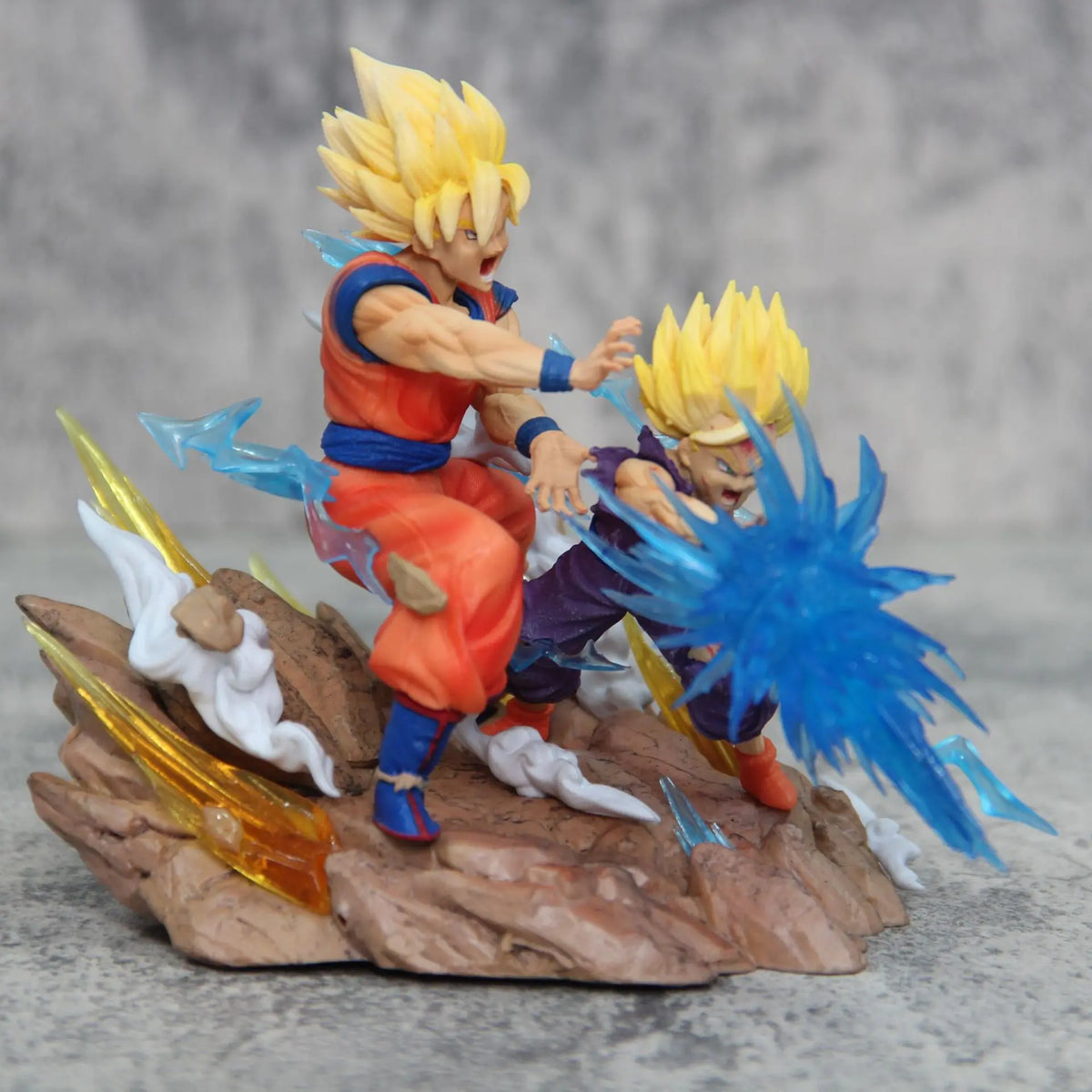 Action Figure Son Goku Kamehameha 14cm Super Saiyan - Dragon Ball