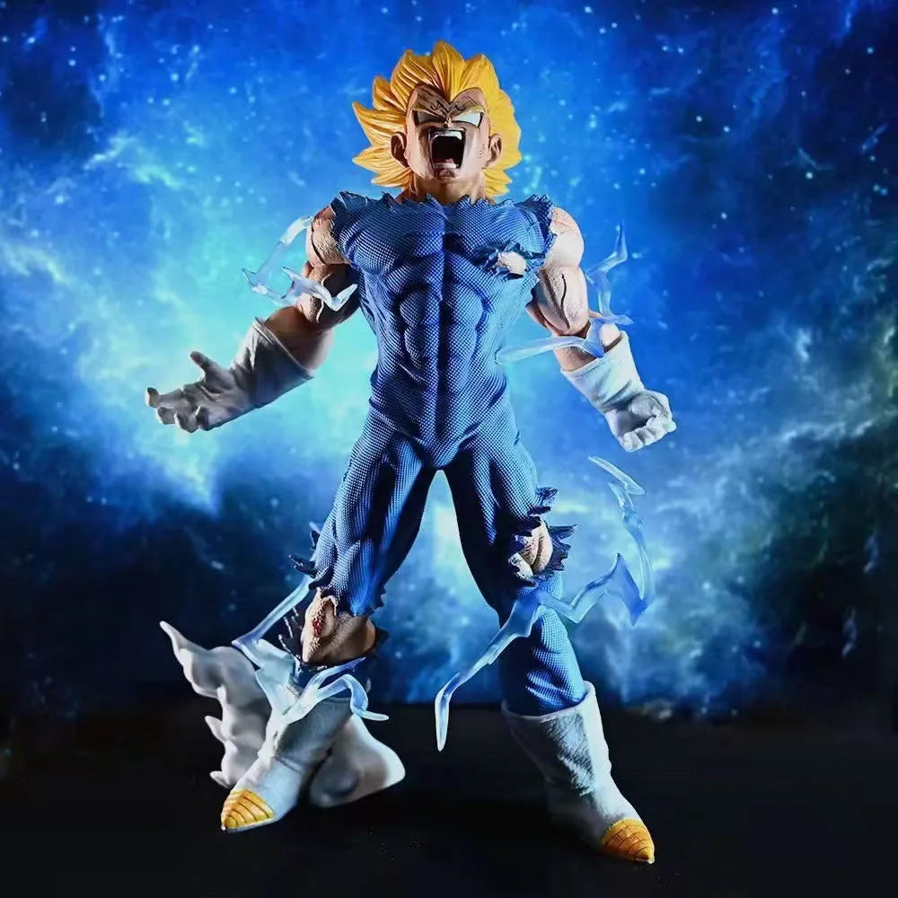 Action Figure Majin Vegeta 27cm Super Saiyan - Dragon Ball