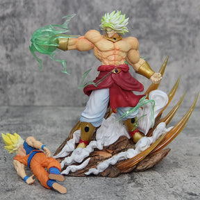 Action Figure Broly 20cm vs goku - Dragon Ball