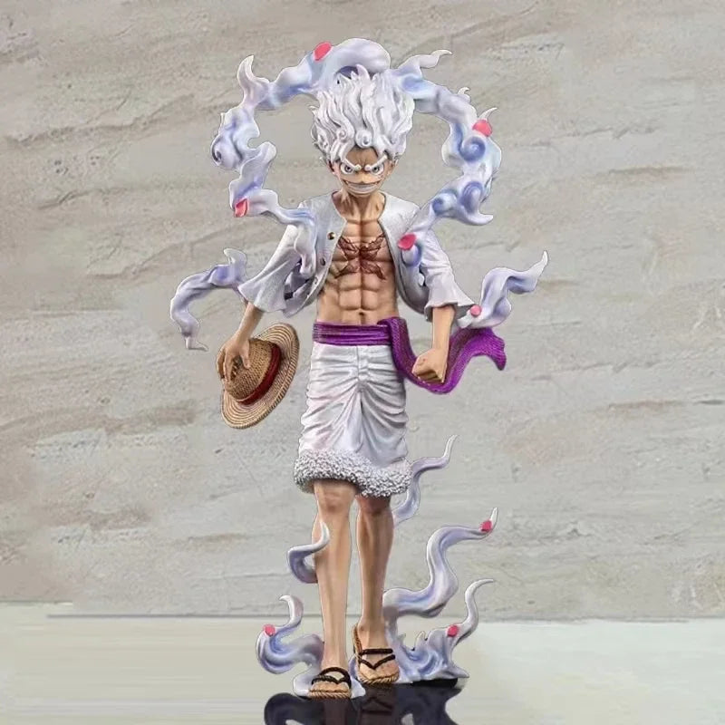 Boneco Luffy Gear 5 Nika One Piece 23cm Bandai Original