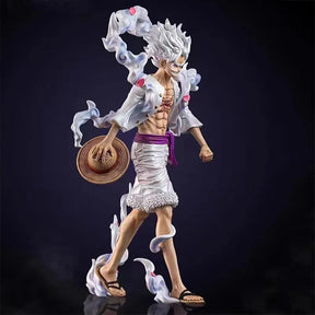 Boneco Luffy Gear 5 Nika One Piece 23cm Bandai Original