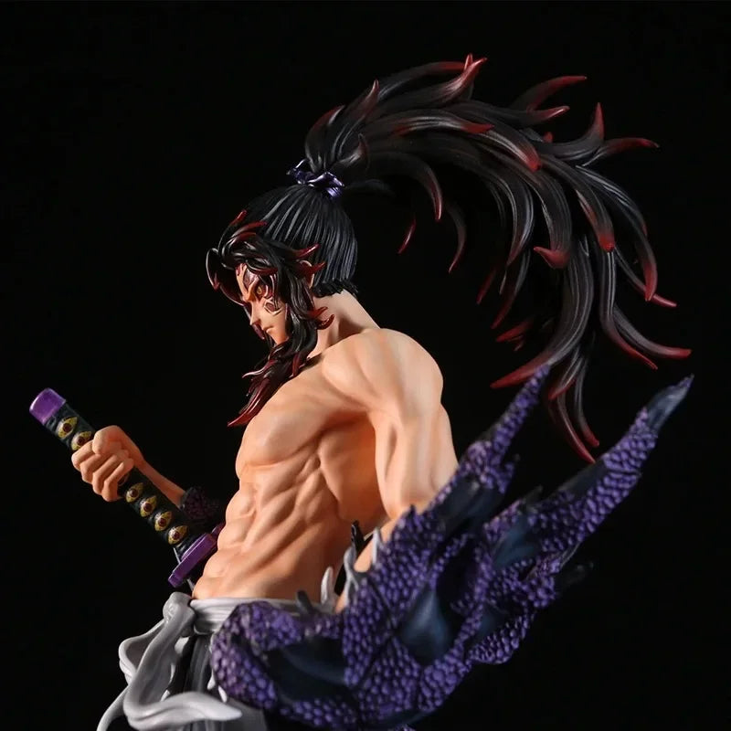 action figure Zohakuten Hantengu 30cm | Coleção Premium - Demon Slayer