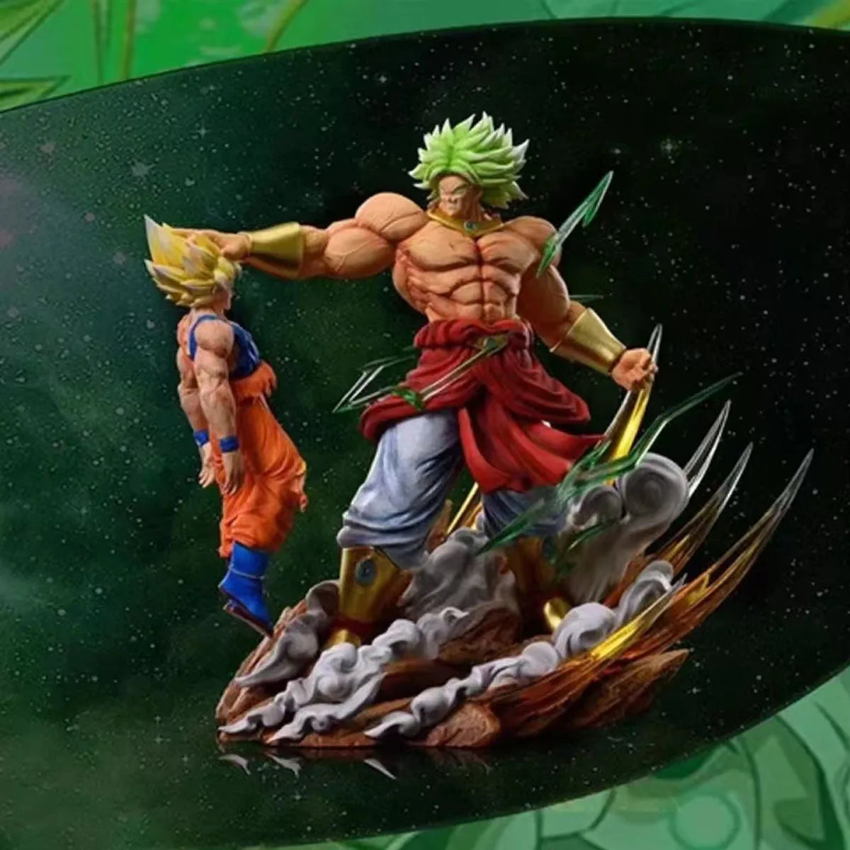 Action Figure Broly 20cm vs goku - Dragon Ball