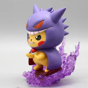 Action Figure Pikachu Cos Gengar 12cm - Pokémon