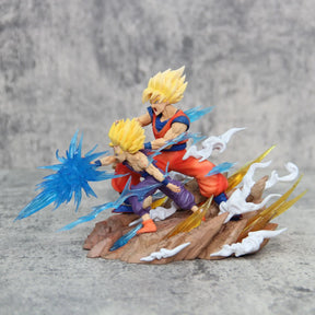 Action Figure Son Goku Kamehameha 14cm Super Saiyan - Dragon Ball