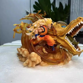 Action Figure Son Goku and Shenron 28cm - Dragon Ball