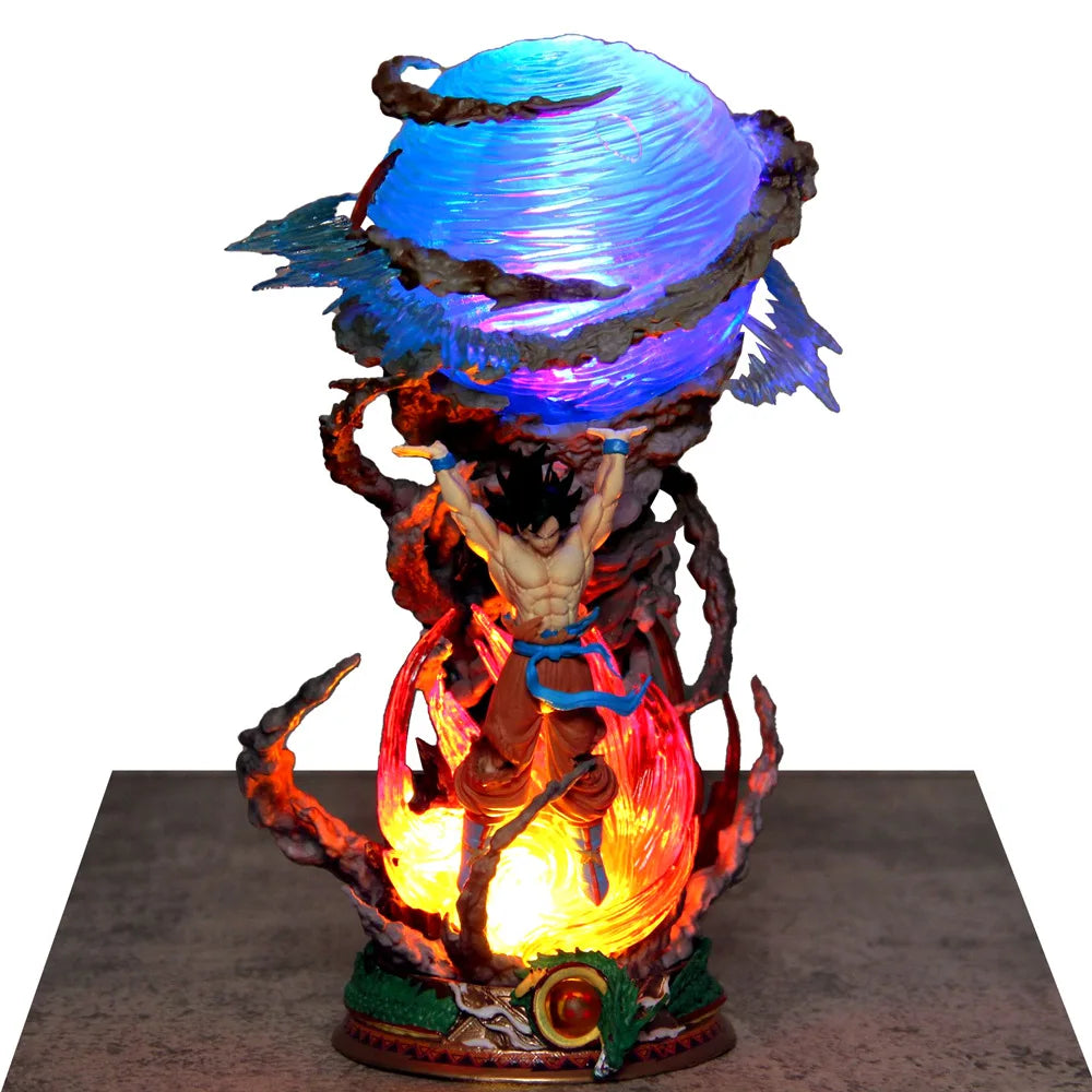 Action Figure Son Goku Spirit Bomb 25cm - Dragon Ball