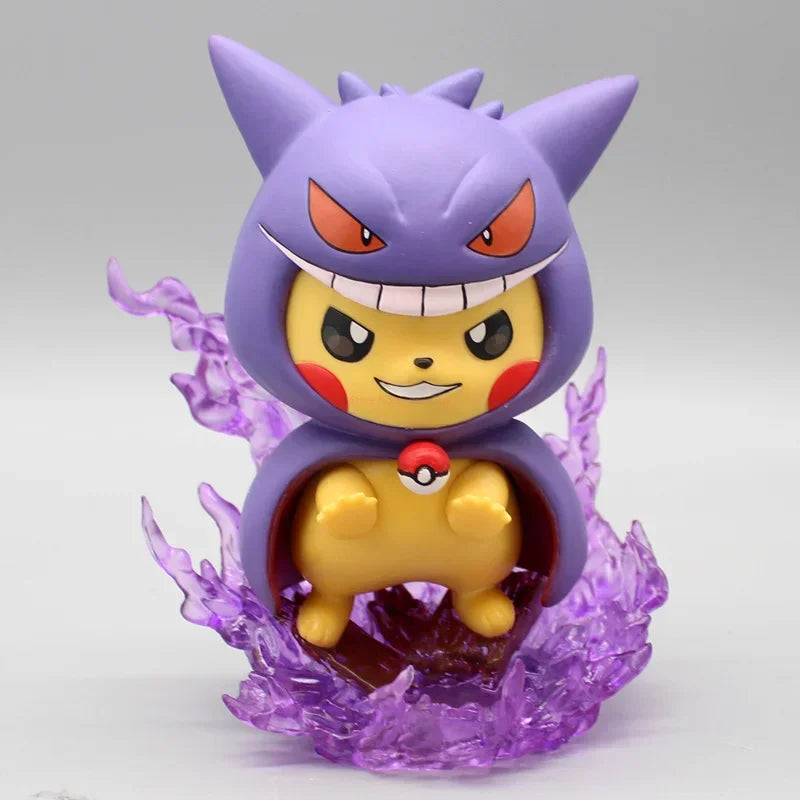 Action Figure Pikachu Cos Gengar 12cm - Pokémon