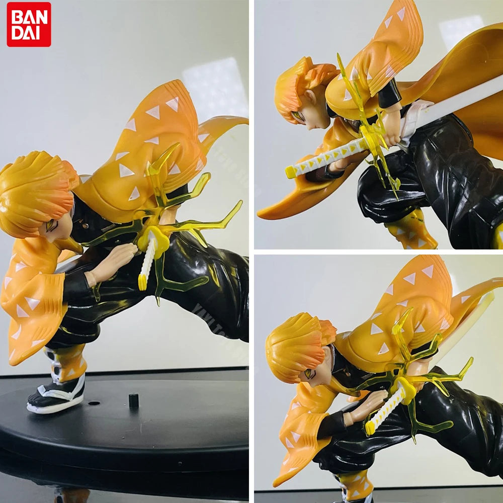 Action figure Zenitsu Agatsuma | Edição Premium - Demon Slayer
