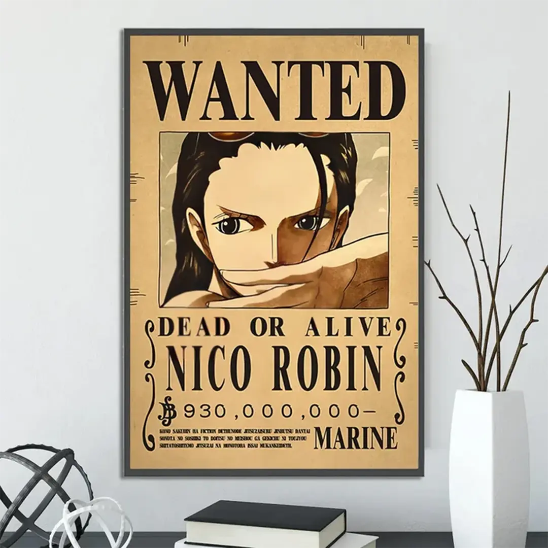 Cartaz de Procurado Oficial Nico Robin