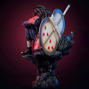 Action Figure Uchiha Madara 30cm – Edição Shinobi Supremo | Naruto Shippuden